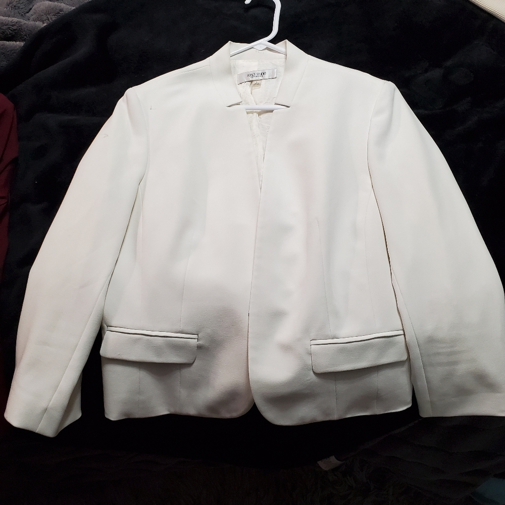 White blazer